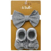 Wholesale - Sodorable HEADWRAP AND BOOTIES SET - GREY C/P 36, UPC: 027467512860